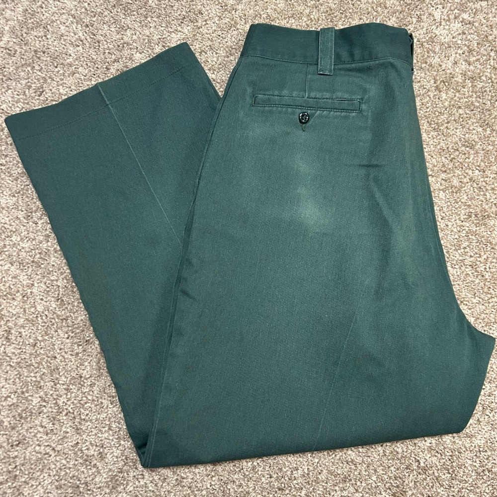 Vintage Big Mac Mechanic Pants Work Green Distressed Men Size 40x28 Grunge‎